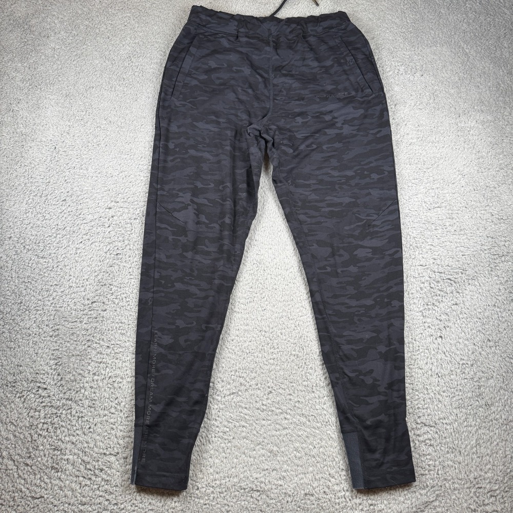 Alphalete Joggers Mens 28" S/M Black Camo Training Gym Workout‎